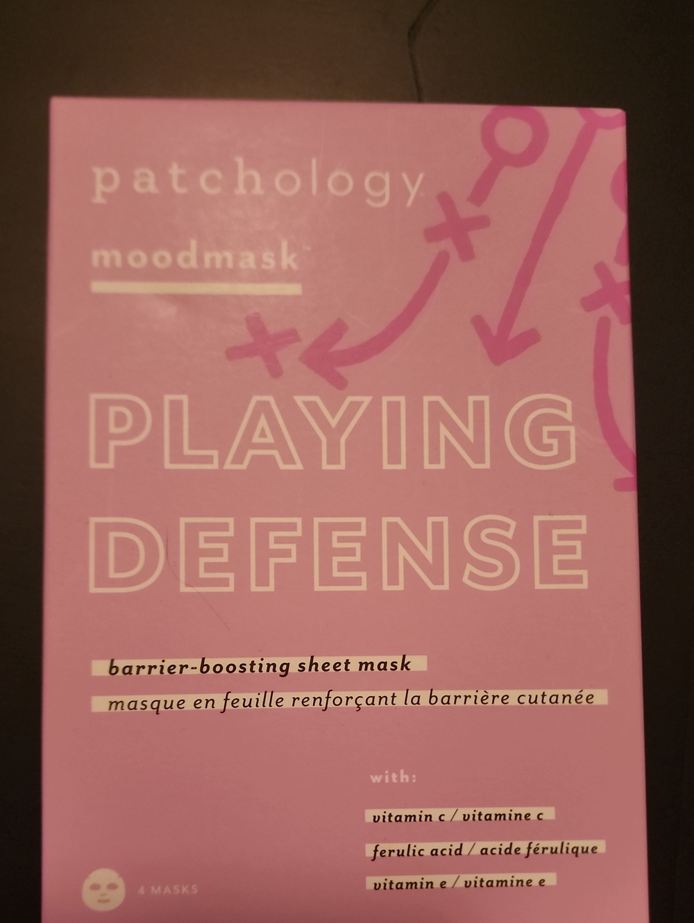 Patchology Moodmask Playing Defense Barrier-Boosting Sheet Mask - Pink
